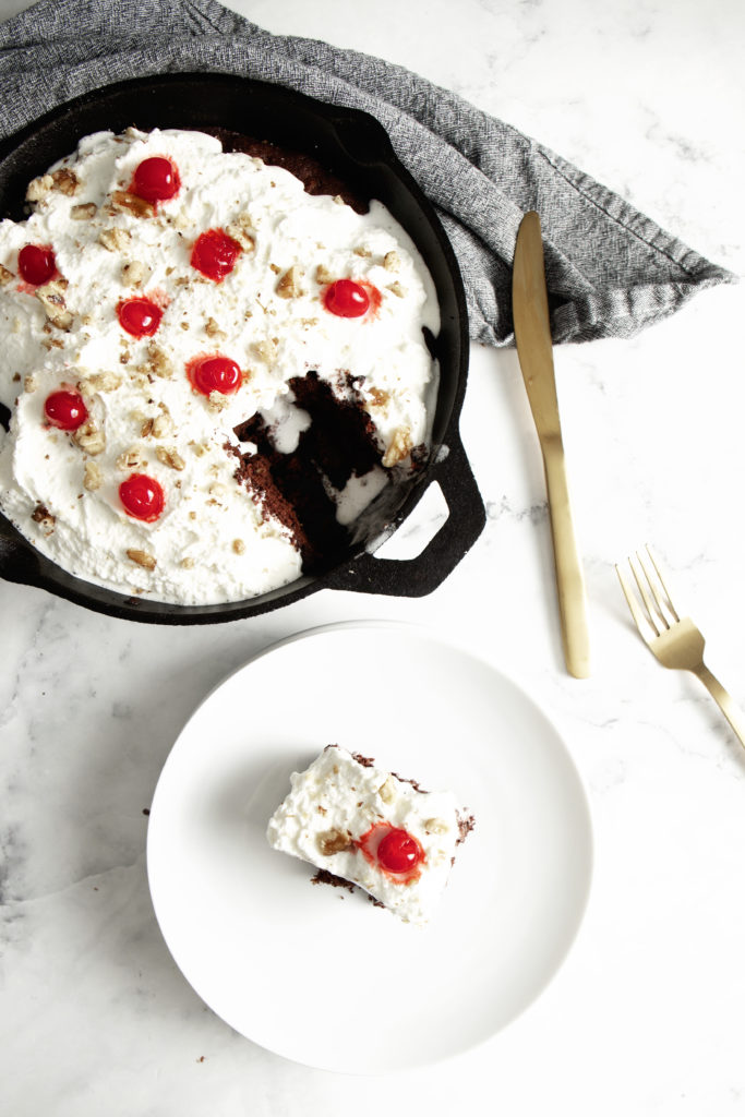 The Best Black Forest Cherry Brownies