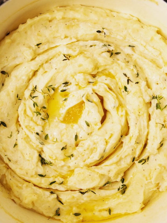 The Best Cheesy Mashed Potatoes Story