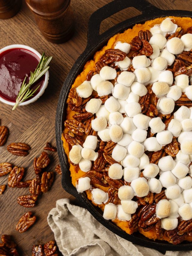 Sweet Potato Casserole with Spiced Pecans Story