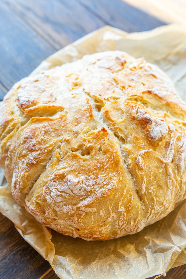 No Knead Dutch Oven Bread Cast Iron Recipes