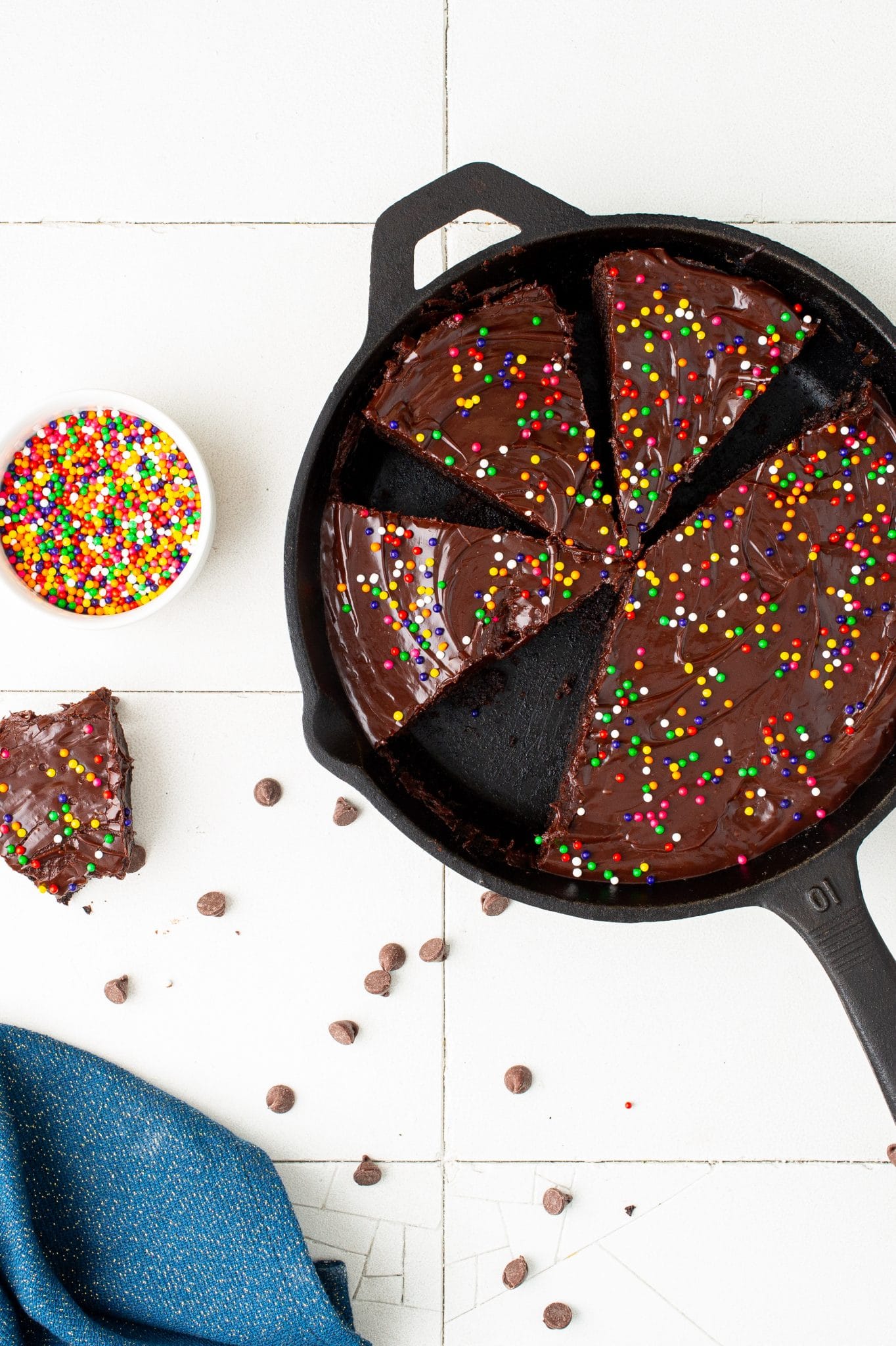 cast iron cosmic brownies