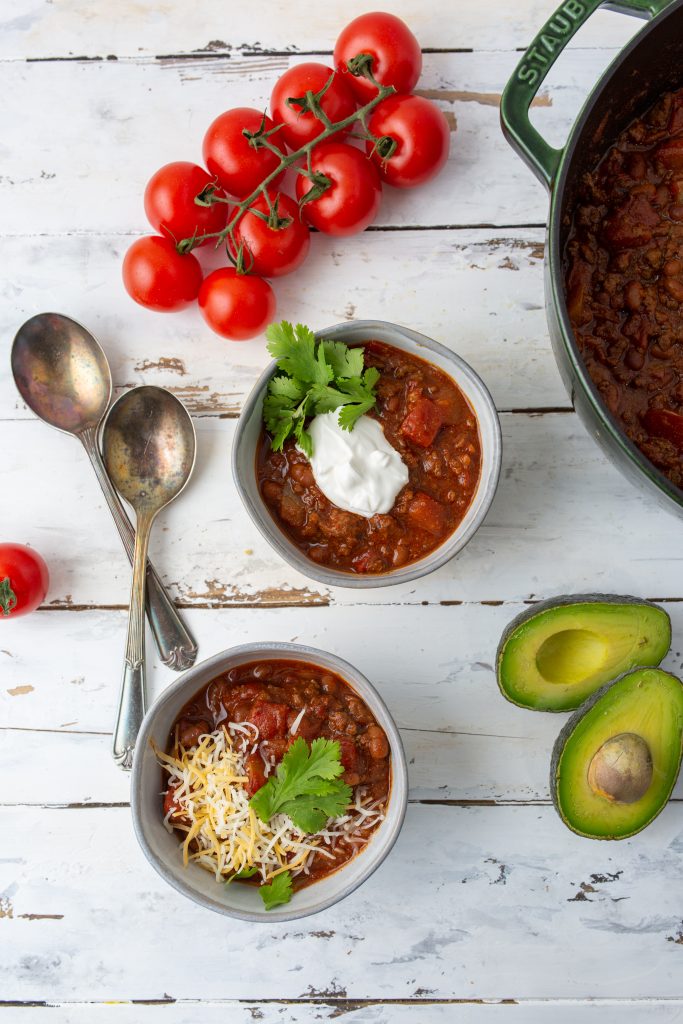Easy Baked Bean Chili Cast Iron Recipes